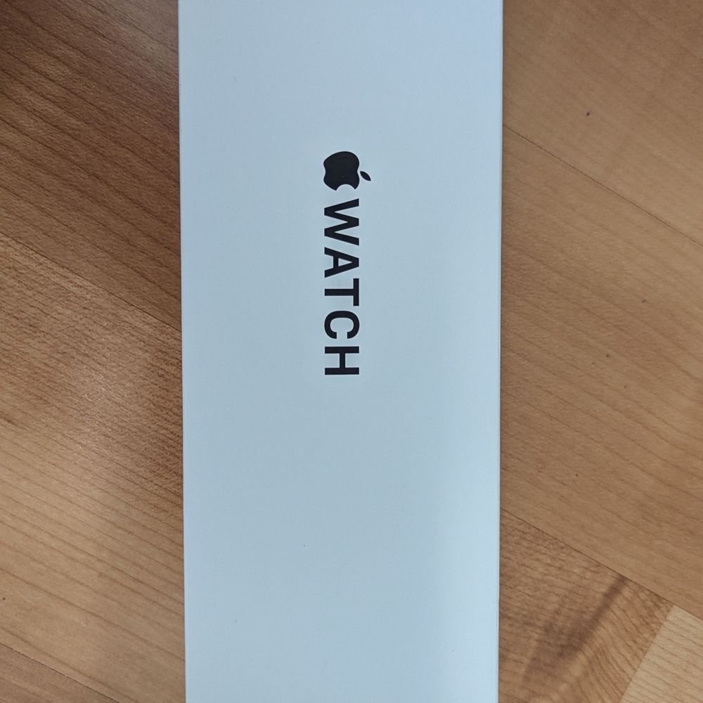 Apple Watch Packaging in White